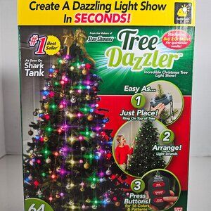 As Seen On Shark Tank Tree Dazzler Incredible Christmas Tree Light Show